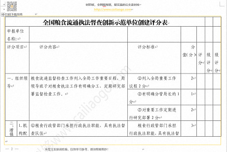 全国粮食流通执法督查创新示范单位创建评分表.png